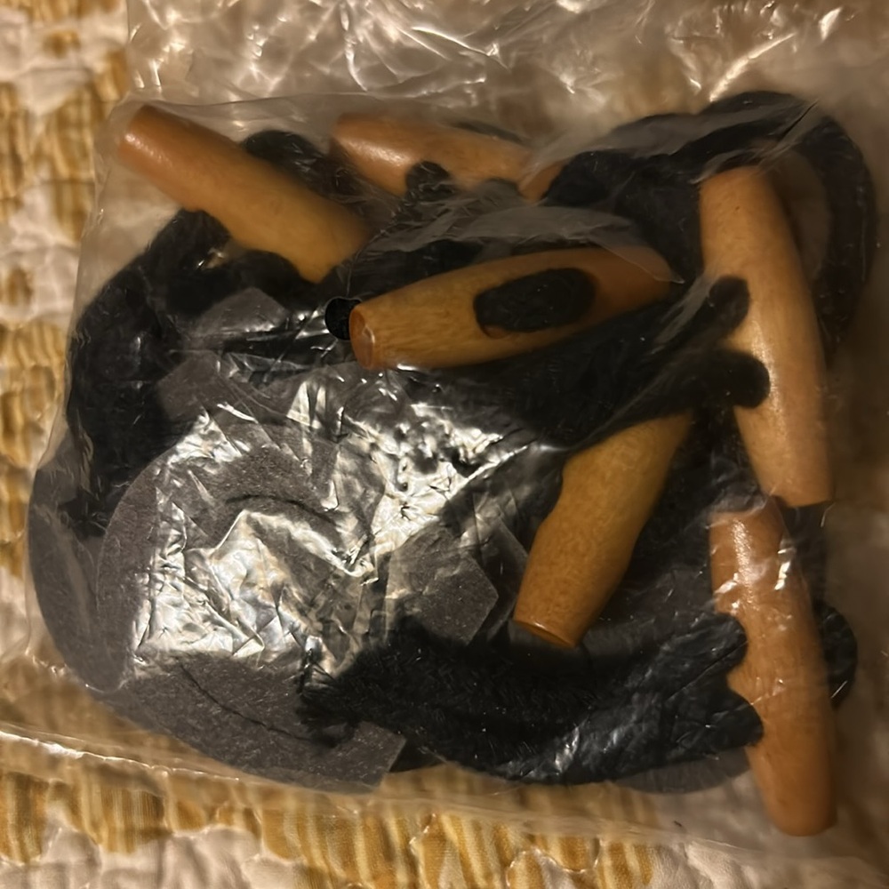 BOGO! Brown Leather Toggle Fasteners for Kids Accessories - Pack of 10 - Picture 2 of 2